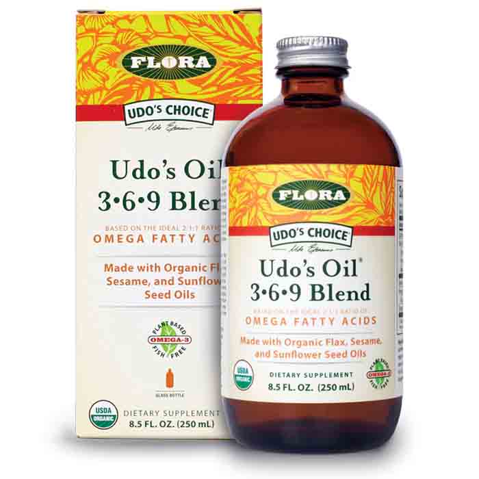 Flora Health - Udos Choice 369 Blend Org, 8.5oz
