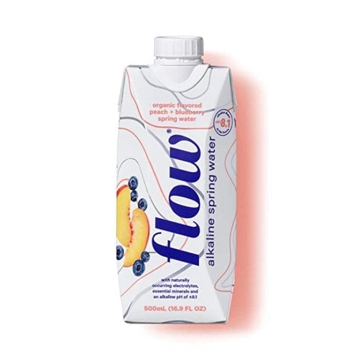 Flow Water - Alcaline Spring Water - Peach and Blueberry