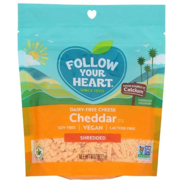 Follow Your Heart - Dairy-Free Cheese cheddar - front