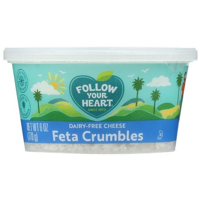 Follow Your Heart - Dairy-Free Feta Crumbles, 6oz front