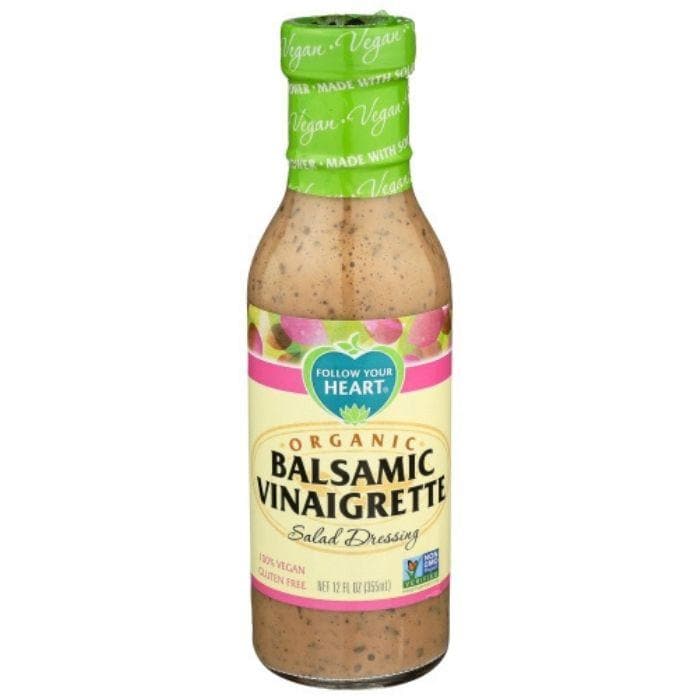 Follow Your Heart - Organic Balsamic Vinaigrette Salad Dressing - Front
