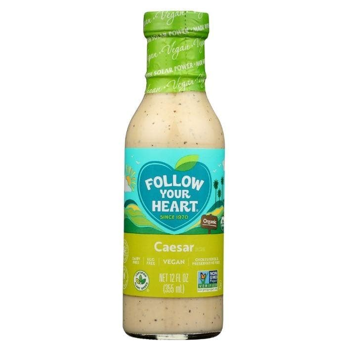 Follow Your Heart - Organic Vegan Caesar Salad Dressing, 12oz- (front)