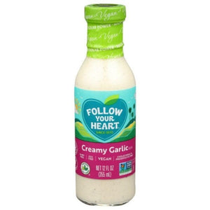 Follow Your Heart - Vegan Creamy Garlic Salad Dressing, 12oz