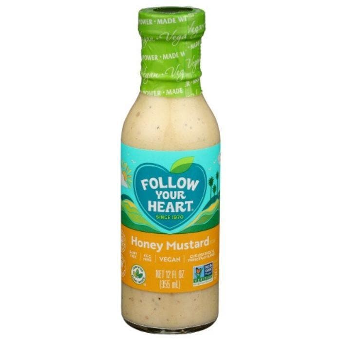 Follow Your Heart - Vegan Honey Mustard Salad Dressing - Front