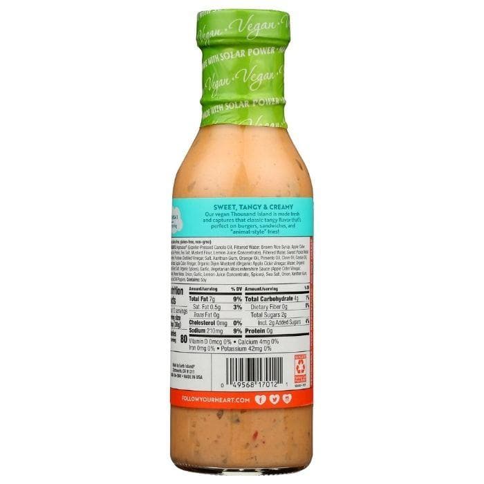Buy Follow Your Heart Vegan Thousand Island Salad Dressing, 12oz