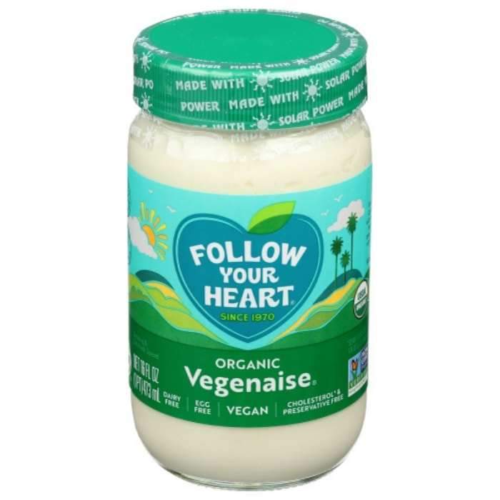 Follow Your Heart - organic Vegenaise, 16oz- front