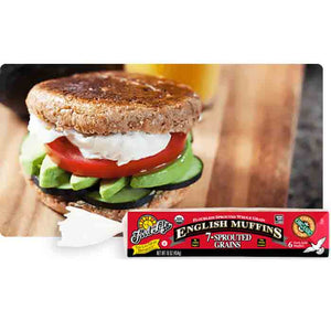Food For Life - English Muffins Ezekiel, 16oz | Multiple Flavors | Pack of 6