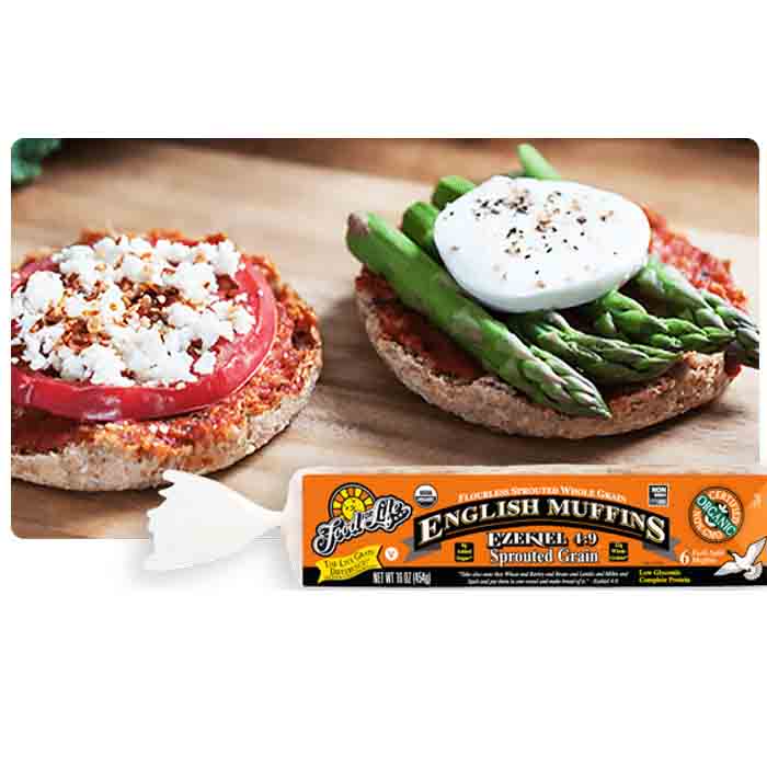 Food For Life - English Muffin Ezekiel - Sprouted Grain, 16oz