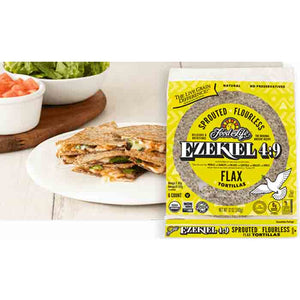 Food For Life - Tortilla Sprouted Flax Ezekiel, 12oz | Pack of 12