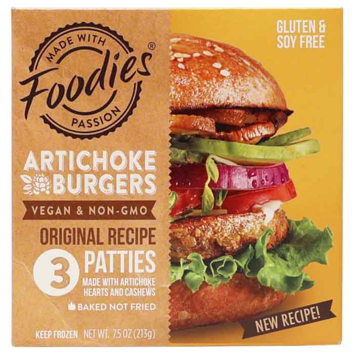 Foodies - Artichoke Burgers - Original, 7.5oz