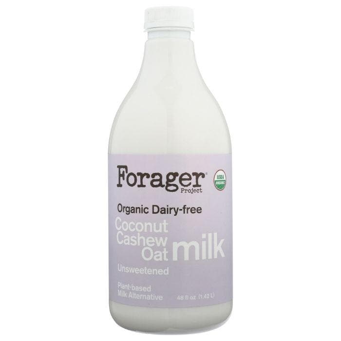 Forager Project - Dairy-Free Unsweetened Nut & Oat Blend Milk, 48oz - front