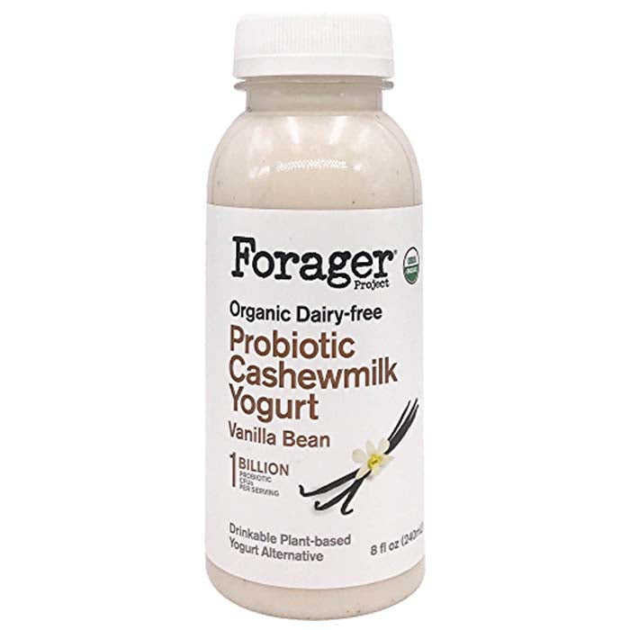 Forager - Yogurt Drinkable Cashewmilk - Vanilla, 8oz