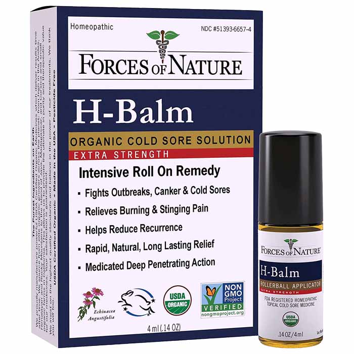 Forces of Nature  - Extra Strength H-Balm Control (Rollerball), 0.14oz