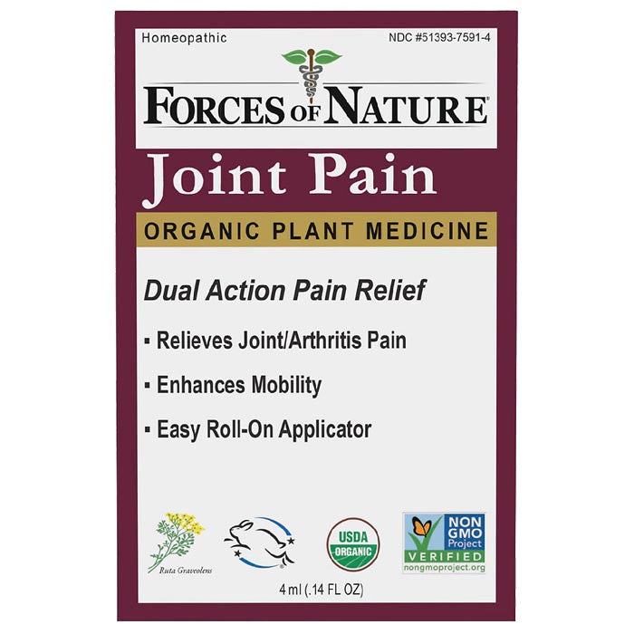 Forces of Nature  - Joint Pain Management (Rollerball), 0.14oz