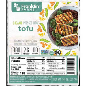 Franklin Farms - Tofu, 16oz | Multiple Flavors | Pack of 8
