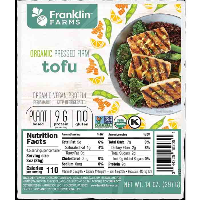 Franklin Farms - Tofu - Firm, 16oz