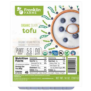 Franklin Farms - Tofu Silken Original, 14oz | Pack of 6