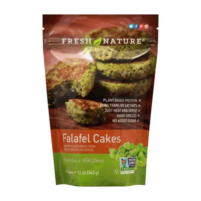 Fresh Nature -  Cakes - Falafel, 5.6oz