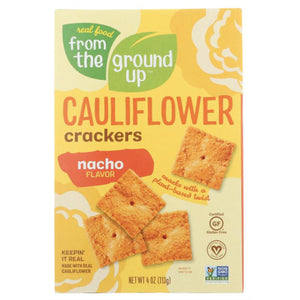 From The Ground Up - Cauliflower Nacho Crackers, 4oz