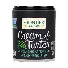 Frontier Cream of Tartar, 0.8 oz
 | Pack of 6 - PlantX US