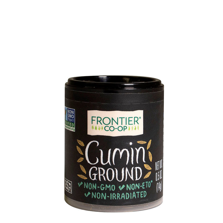 Frontier Ground Cumin Mini Spice, 0.5 oz | Pack of 6 - PlantX US