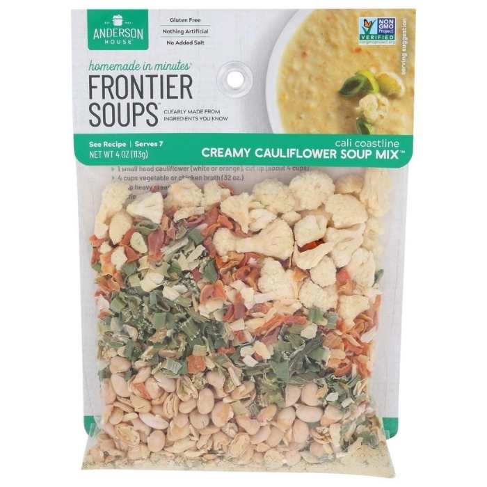Frontier Soups - Creamy Cauliflower Soup Mix, 4oz - front