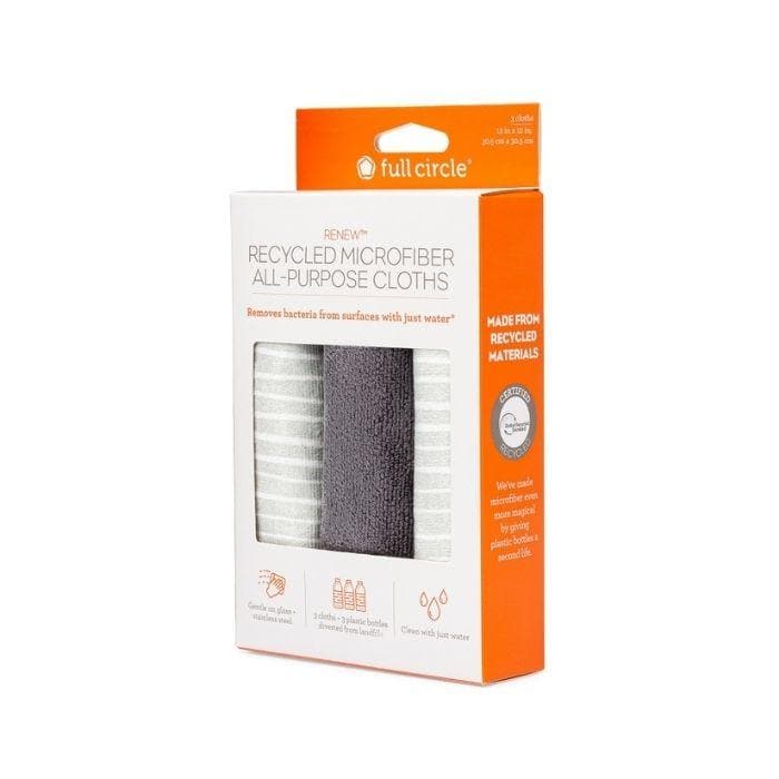 Full Circle Home Recycled Microfiber Cloths- Front