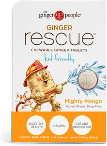 GINGER PEOPLE: Ginger Rescue Mighty Mango, 0.55 oz 
 | Pack of 10