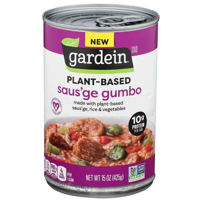 Gardein - Gardein Plant-Based Saus'ge Gumbo Soup, 15oz