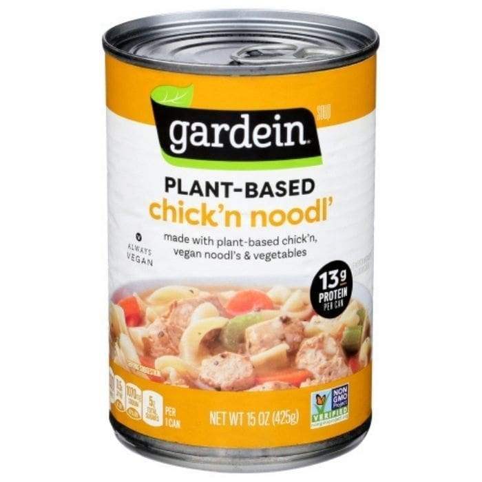 Gardein - Plant-Based Chick'n Noodl' Soup, 15oz - front