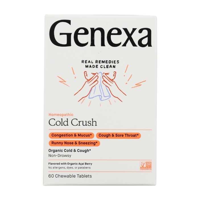 Genexa Cold Crush Supplement