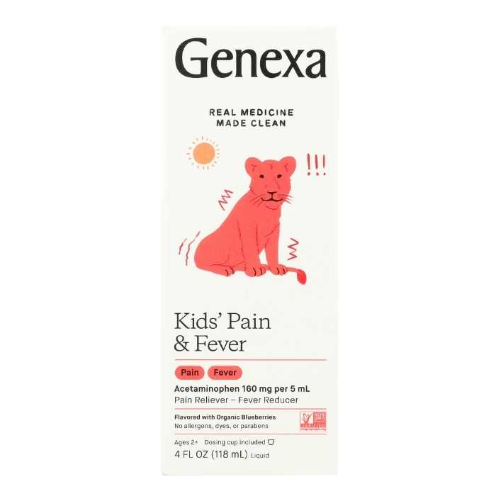 Genexa, Kids' Pain & Fever Liquid,