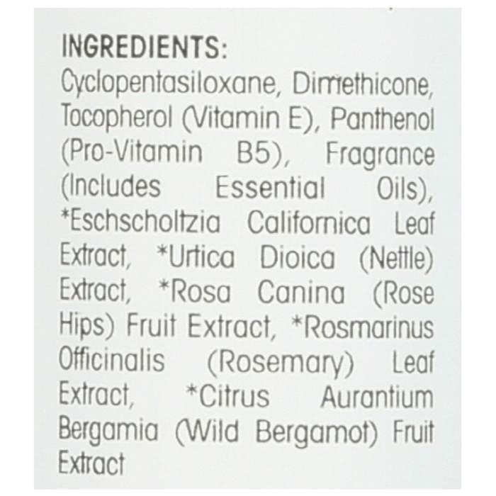 Giovanni Cosmetics - Frizz Be Gone - Ingredients