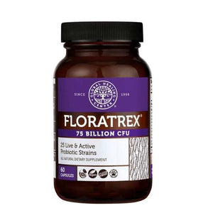 Global Healing - Floratrex® 25-Strain Probiotic with Prebiotics, 60ct