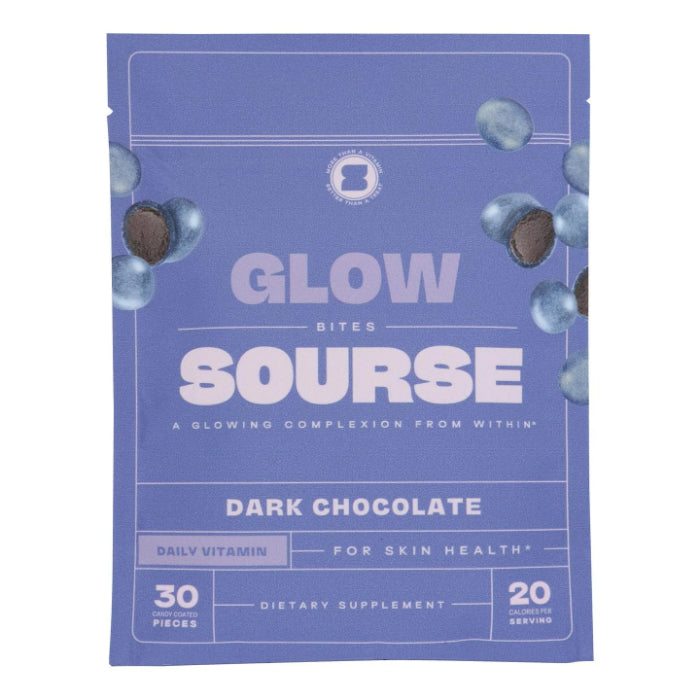 Sourse - Dark Chocolate Bites Glow Bites, 2.2 Oz