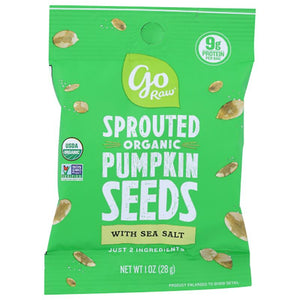 Go Raw - Organic Sprouted Pumpkin Seeds, 1oz