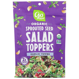 Go Raw - Sprouted Seed Salad Topper - Garlic Thyme, 4oz