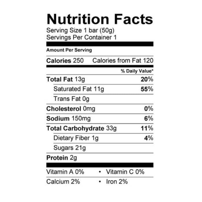 Go Max Go - Snap! Bar, 1.75oz - nutrition facts