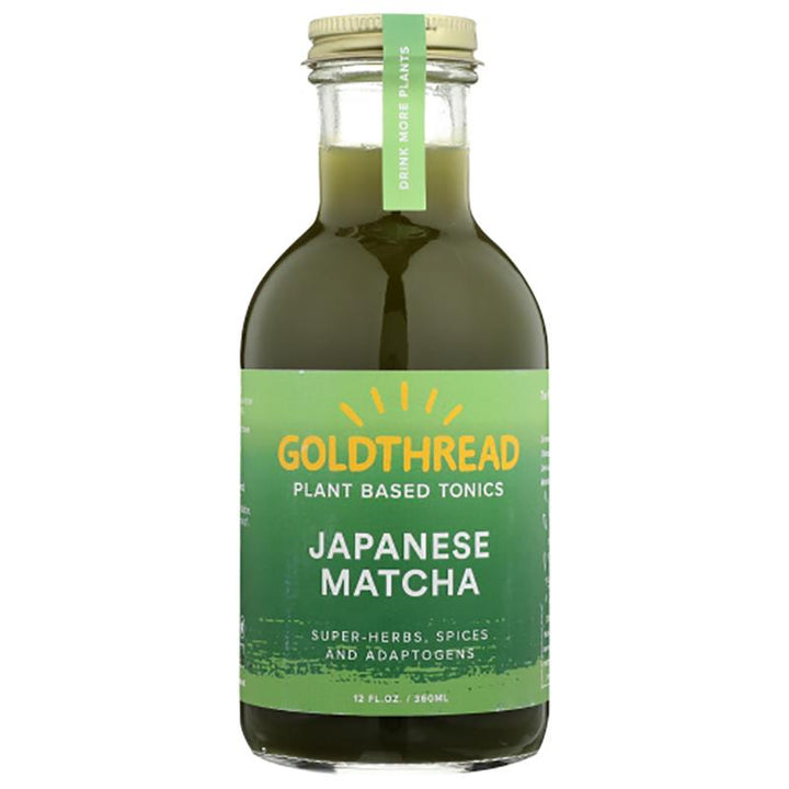Goldthread Tonic - Japanese Matcha, 12 oz