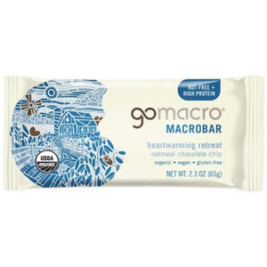 GoMacro - Oatmeal & Chocolate Chip Macrobar, 2.4 oz