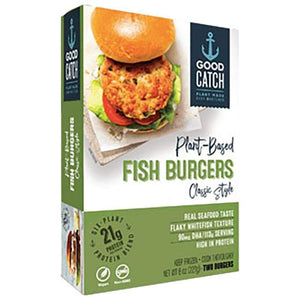 Good Catch - Plant-Based Classic Fish Burger, 8oz