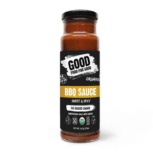 Good Food For Good - BBQ Sauce Sweet & Spicy, 9.5oz