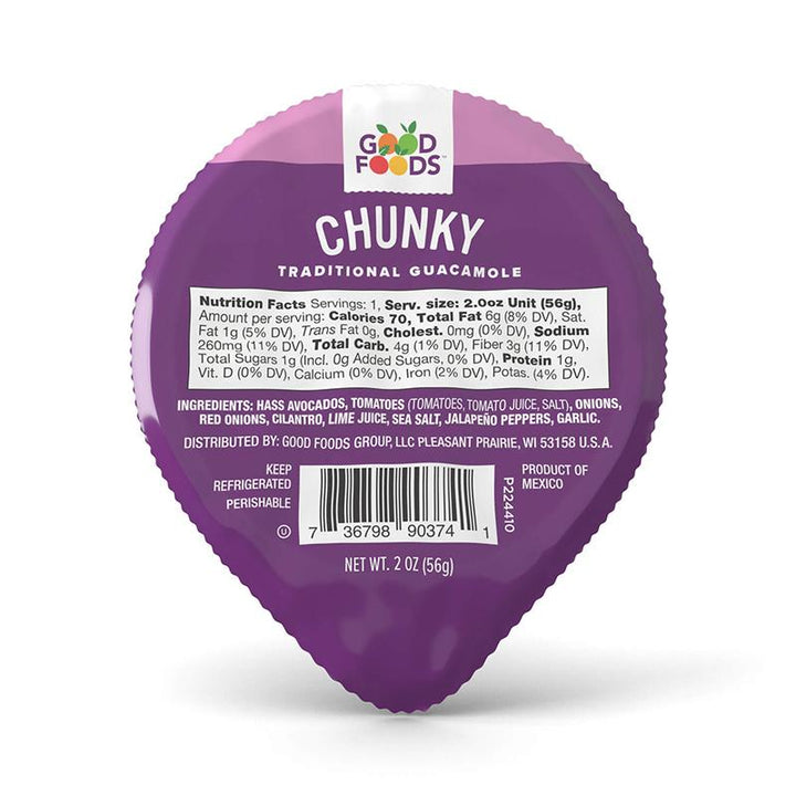 736798903727_2 - good foods chunky guac 4 pack nutrition