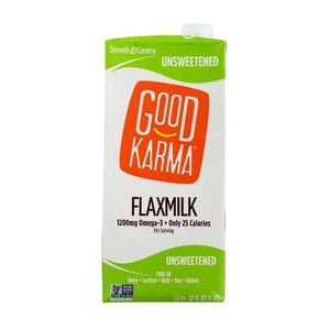 Good Karma - Unsweetened Flaxmilk, 32oz