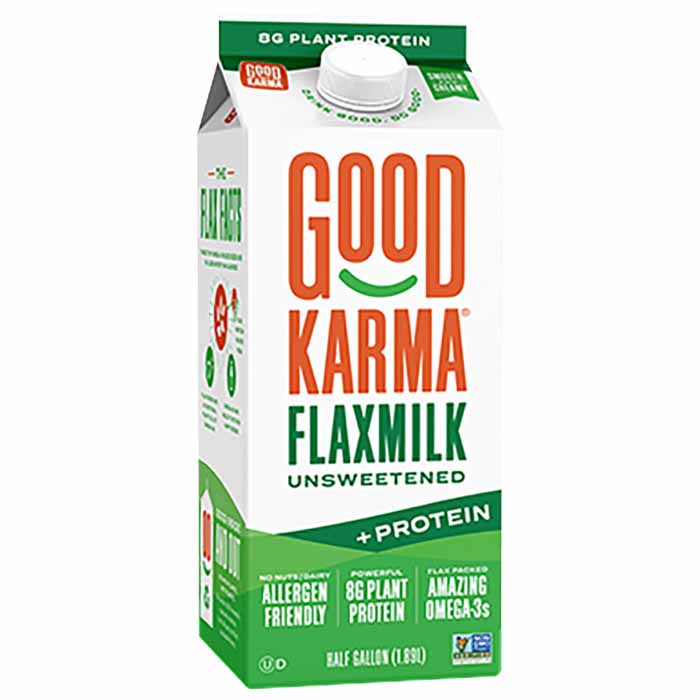 Good Karma - Unsweetened Protein Flax Milk, 64oz