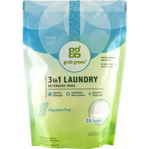 Grab Green - Natural 3 in 1 Laundry Detergent Pods