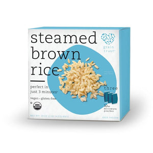 Grain Trust - Steamed Brown Rice, 30oz