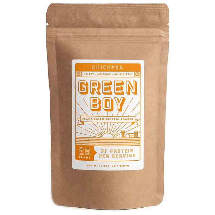 Green Boy - Chickpea Protein Powder, 16oz