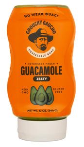 Grouchy Gaucho - Squeezable Zesty Guacamole 12 oz | Pack of 6