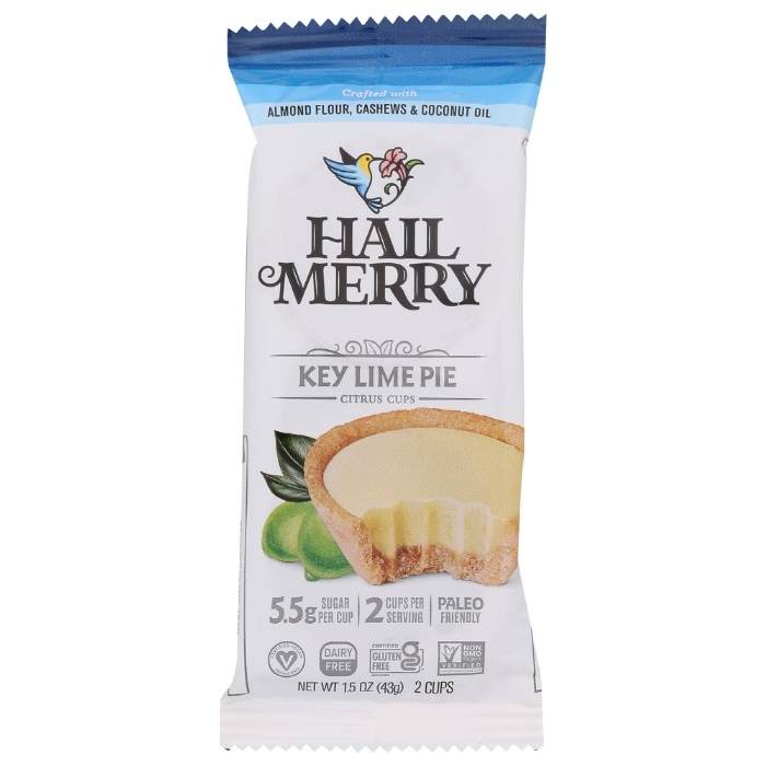 Hail Merry - Gluten-Free Cups Key Lime Pie, 2-Pack - front